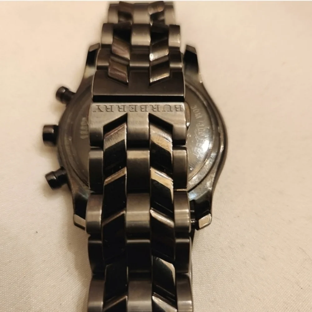 Burberry Black Chronograph Watch